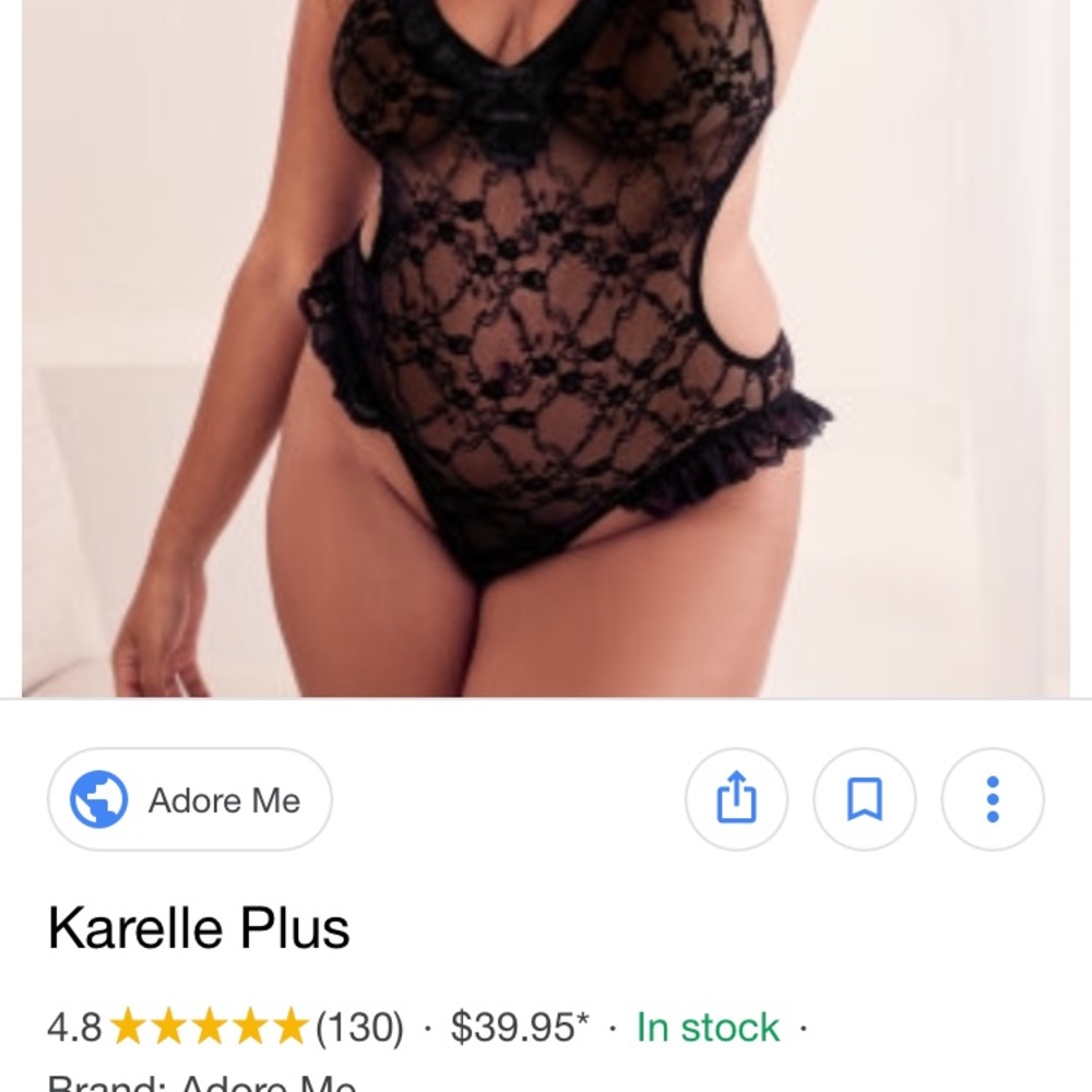 Adore me teddie size 2X